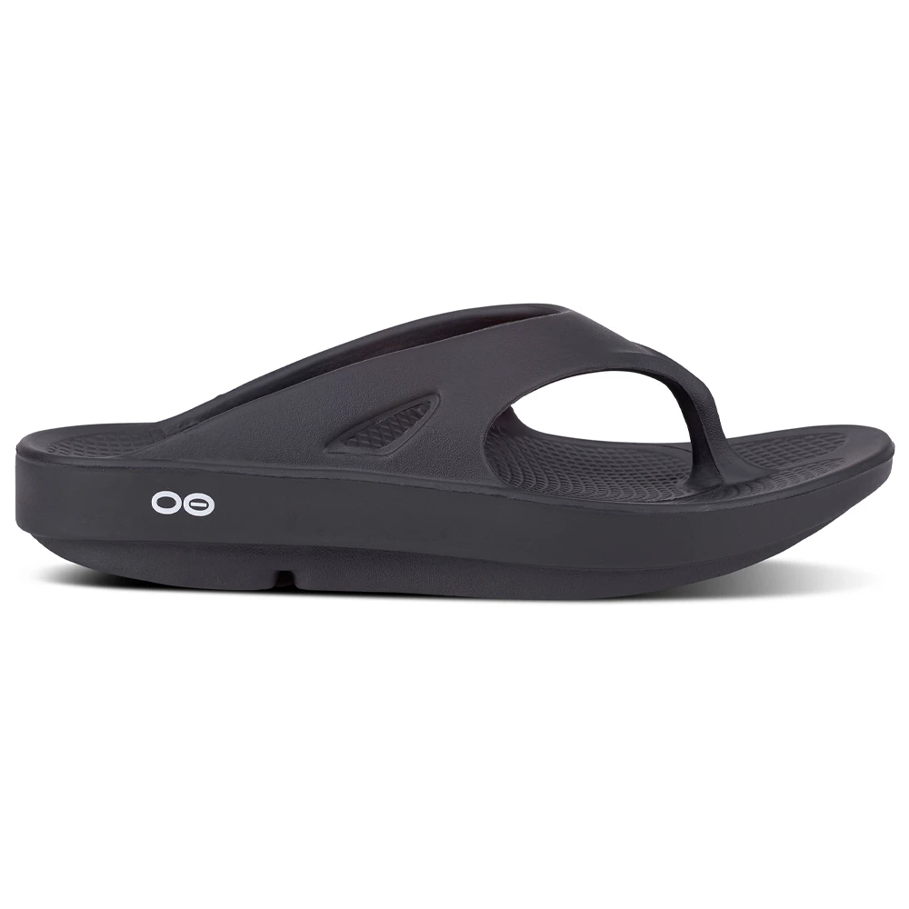 OOFOS OOriginal Black Sandal (Unisex) 3 OOFOS OOriginal Black Sandal (Unisex)