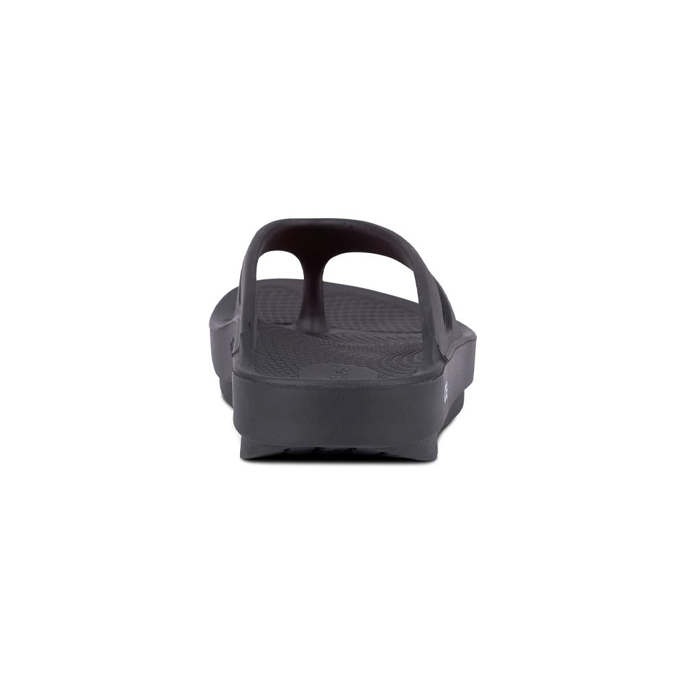 OOFOS OOriginal Black Sandal (Unisex) 7 OOFOS OOriginal Black Sandal (Unisex) - Image 5