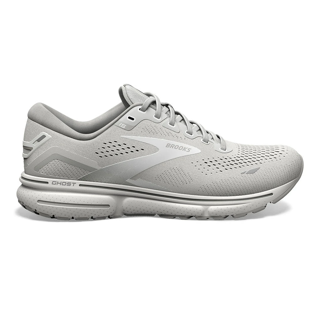Brooks Ghost 15 Running Shoe Oyster/Alloy/White (Women's) - Image 3