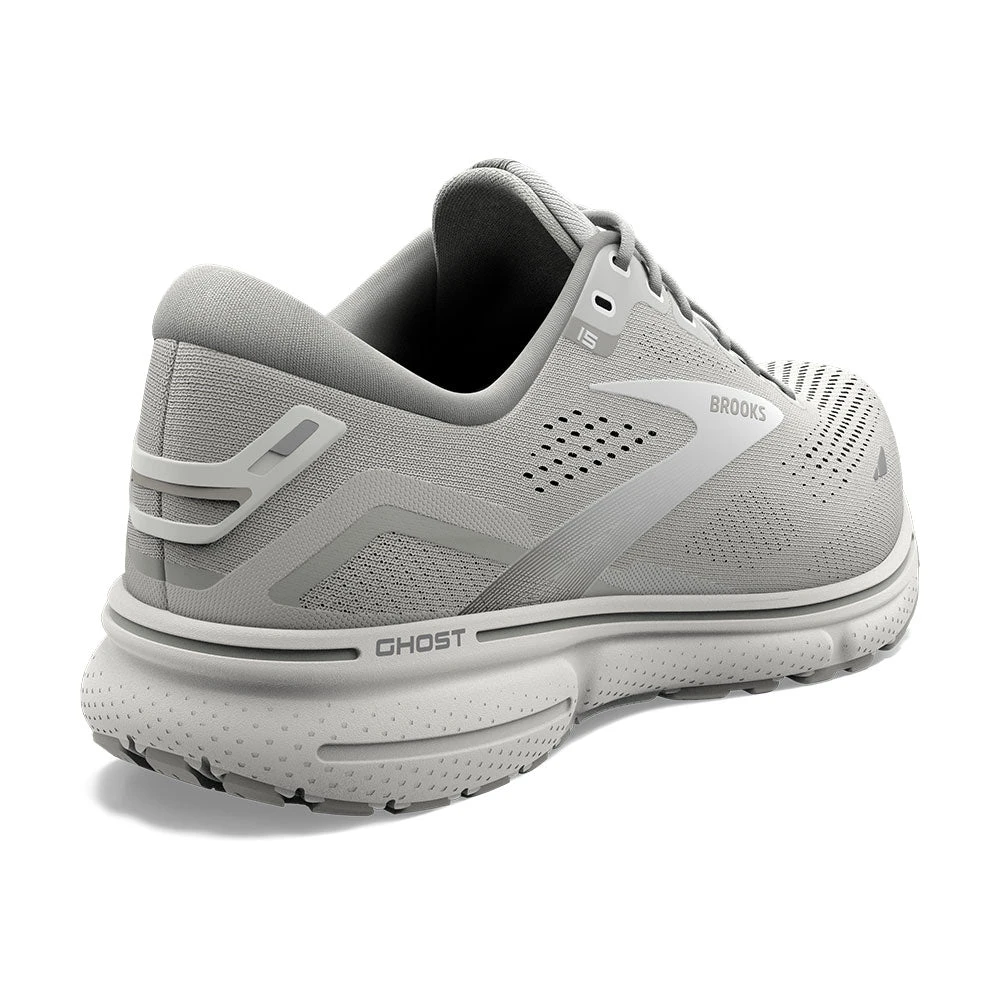 Brooks Ghost 15 Running Shoe Oyster/Alloy/White (Women's) - Image 4