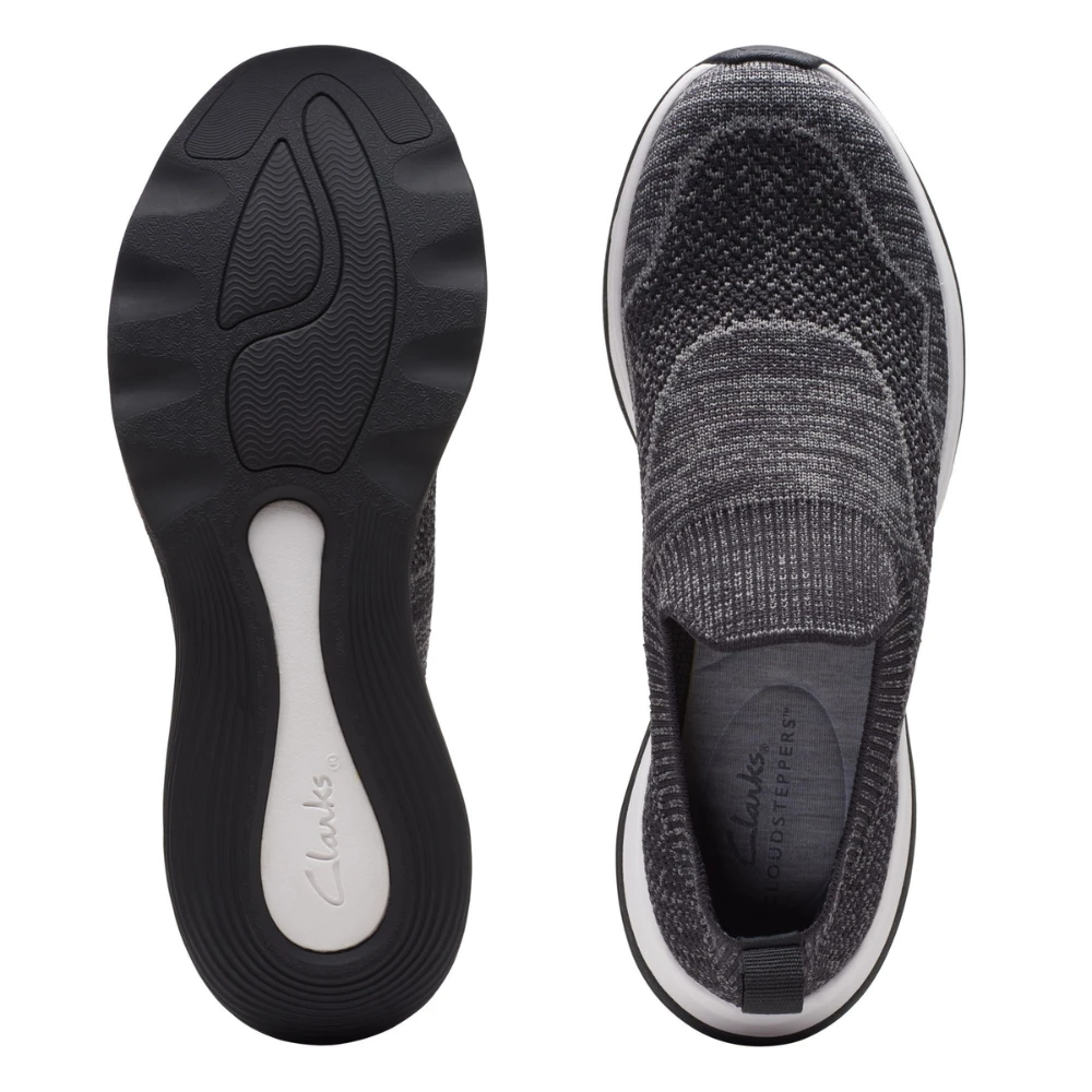 Clarks Circuit Path Black Knit Slip-On (Women's) - Image 7