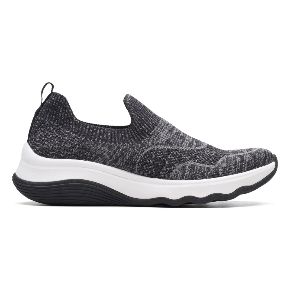 Clarks Circuit Path Black Knit Slip-On (Women's) - Image 2
