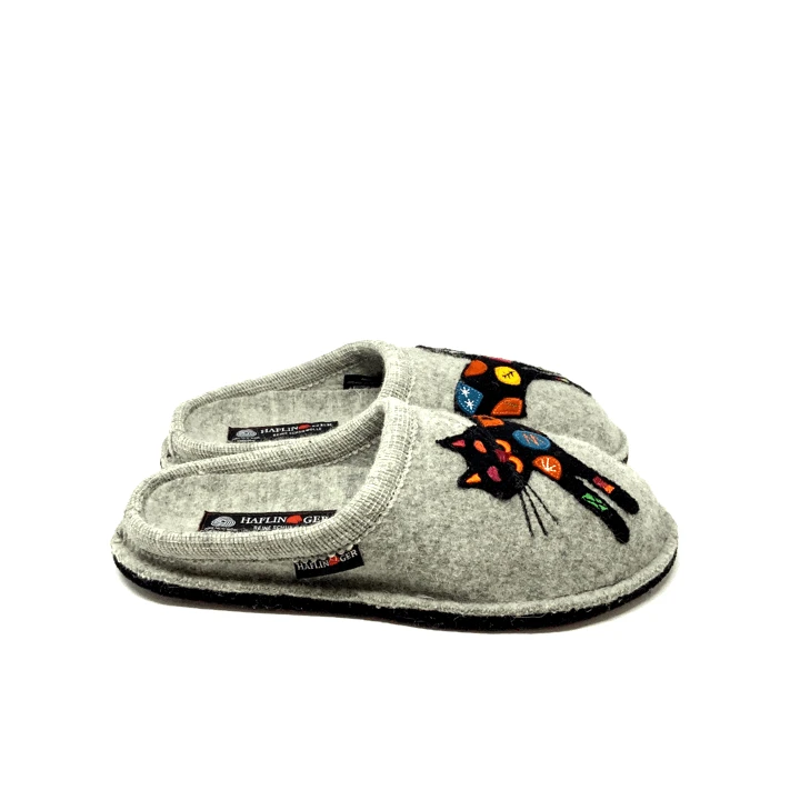 Haflinger Sassy Slipper Silver Grey (Women's) 4 Haflinger Sassy Slipper Silver Grey (Women's) - Image 2