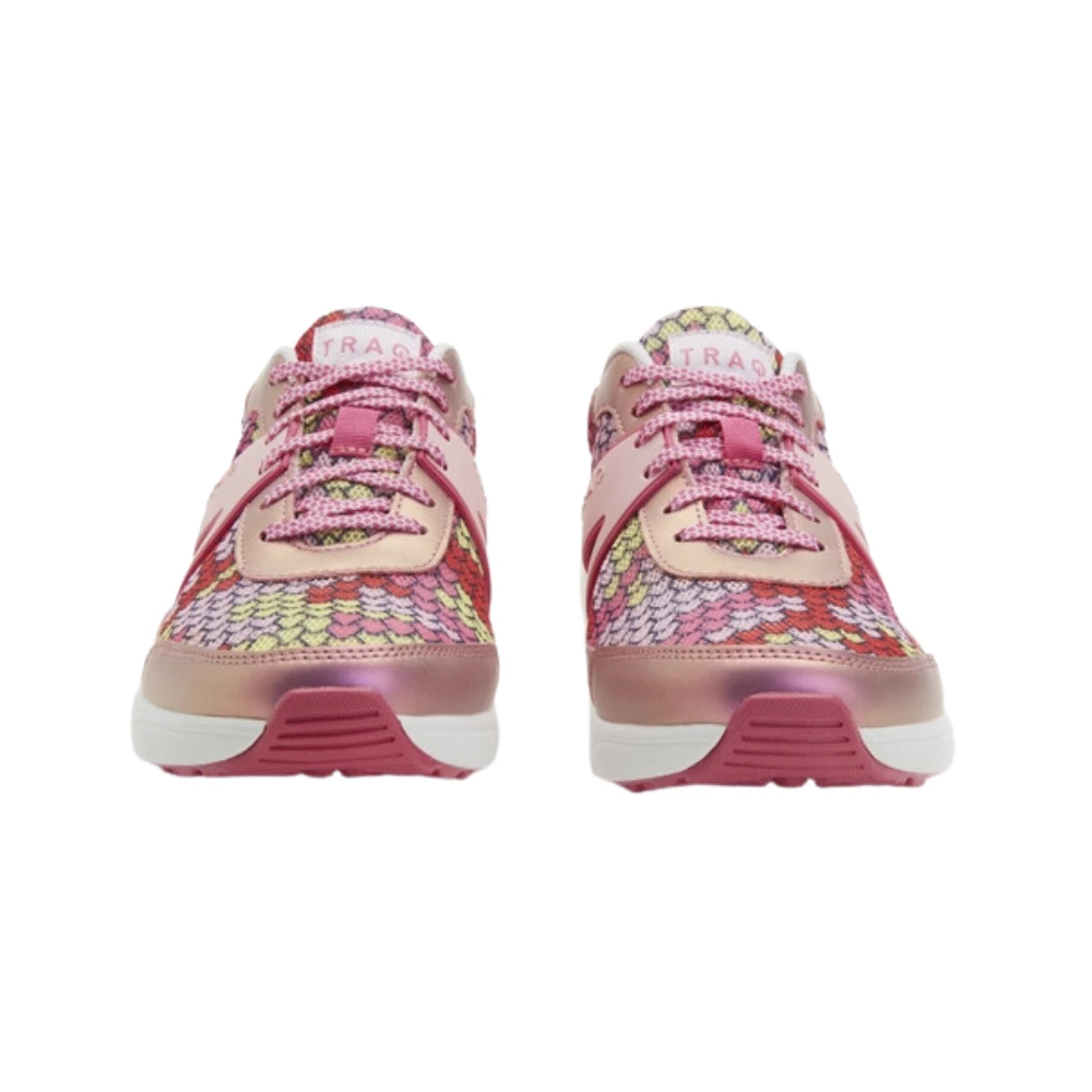 TRAQ® By Alegria Qarma 2 Honeycomb Pink Sneaker (Women's) - Image 7