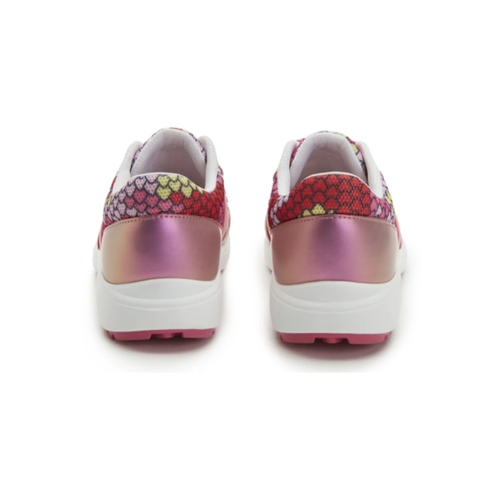TRAQ® By Alegria Qarma 2 Honeycomb Pink Sneaker (Women's) - Image 3