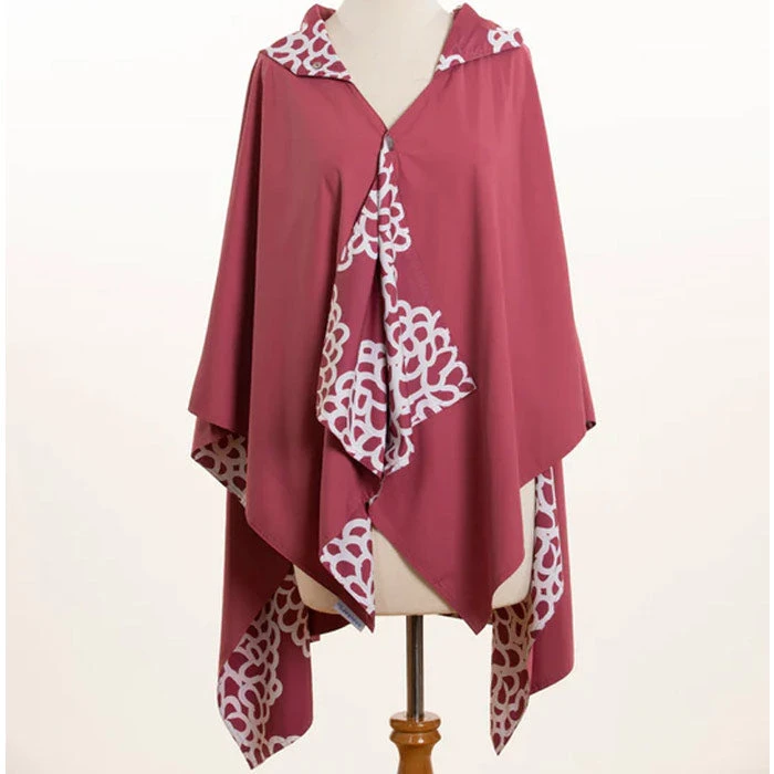 RAINRAPS RainRap Hooded Berry & Berry Clouds (Women's) - Image 2