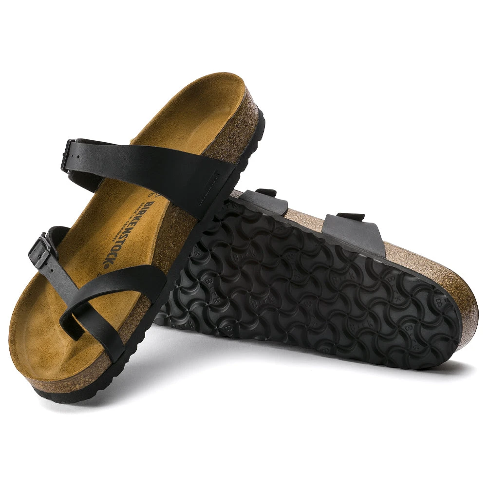 Birkenstock Mayari Soft Footbed Sandal Black Birko-Flor - Image 2