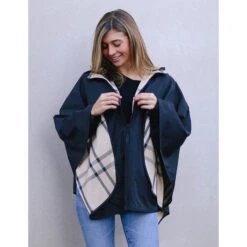 RAINRAPS SportyRap Black & Plaid (Women's)