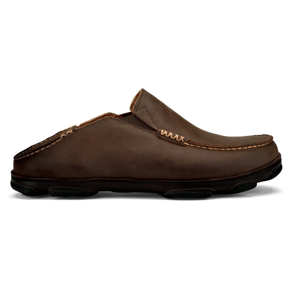 OluKai Moloā Slip-On Dark Wood/Dark Java (Men's) - Image 2