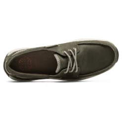 Dunham Captain Boat Shoe Olive Leather (Men's) 10 Dunham Captain Boat Shoe Olive Leather (Men's) -ECCO Sales Captain Olive 4