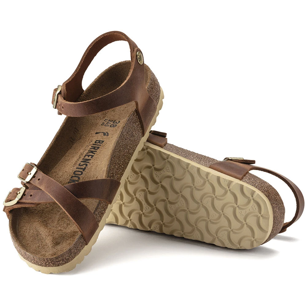 Birkenstock Kumba Sandal Cognac Nubuck (Women's) - Image 2