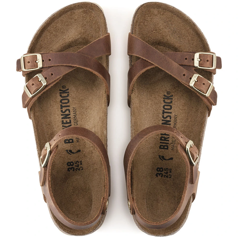 Birkenstock Kumba Sandal Cognac Nubuck (Women's) - Image 3