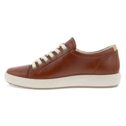 Ecco Soft 7 Cognac Leather Sneaker (Women's) 14 Ecco Soft 7 Cognac Leather Sneaker (Women's) -ECCO Sales EccoCogna 4