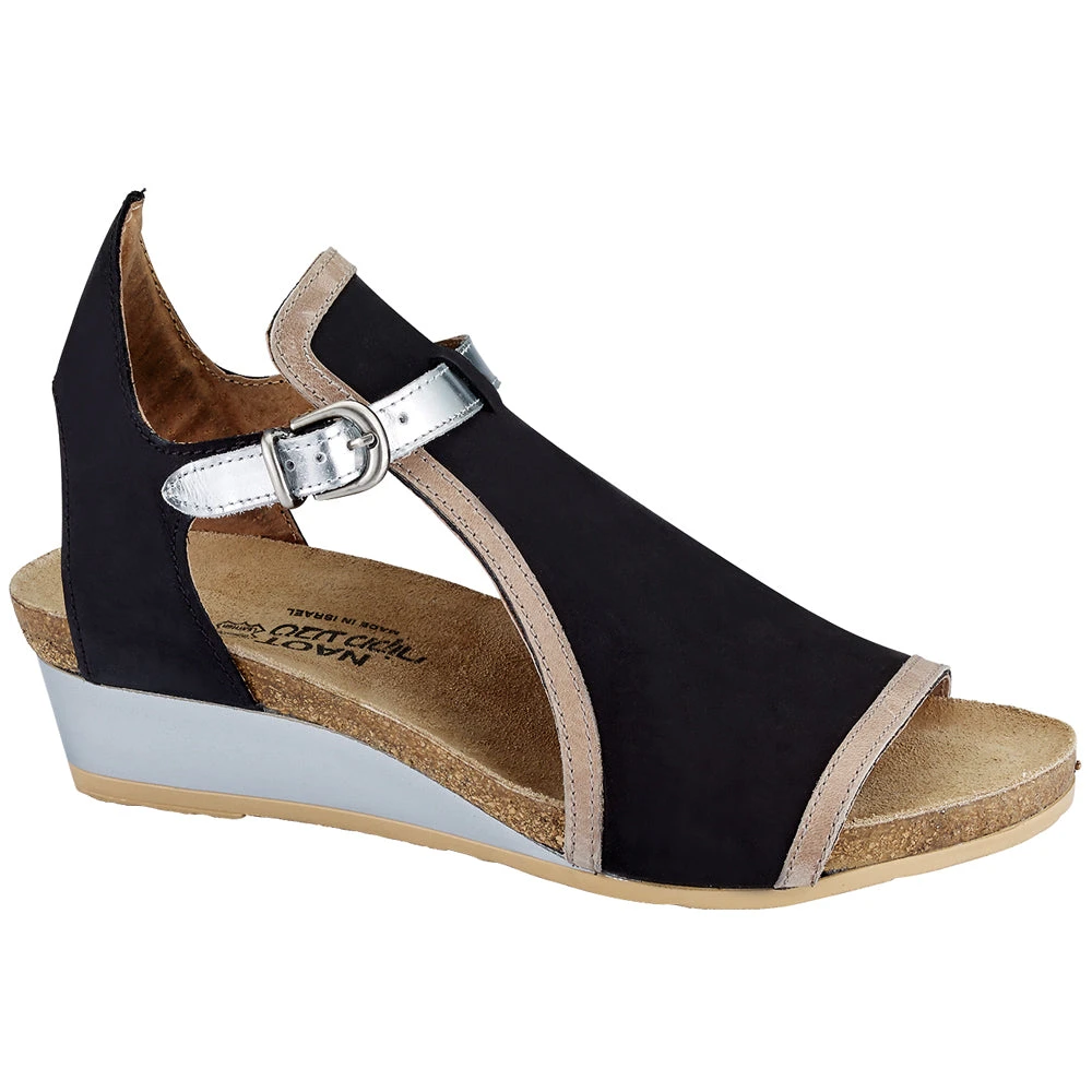 Naot Fiona Sandal Black Nubuck (Women's) 3 Naot Fiona Sandal Black Nubuck (Women's)