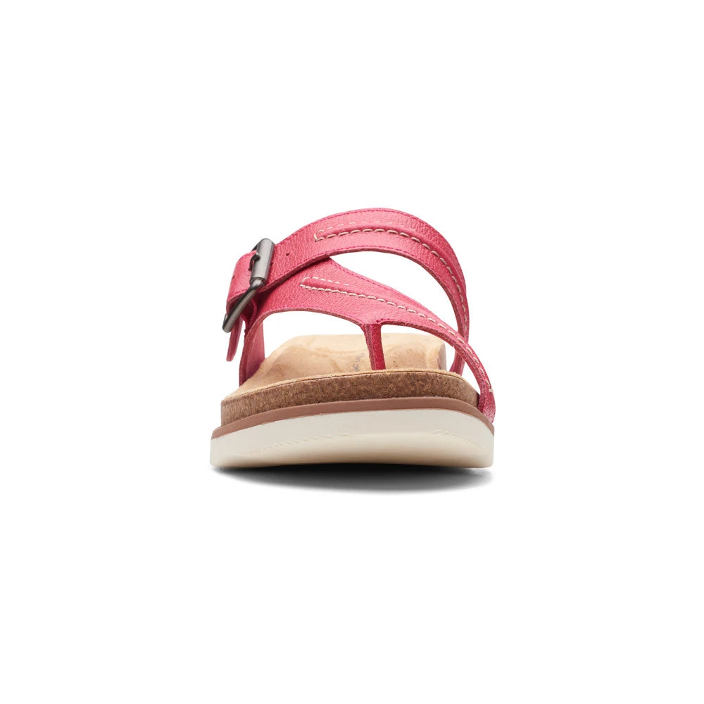 Clarks Brynn Madi Sandal Fuchsia Leather (Women's) - Image 3