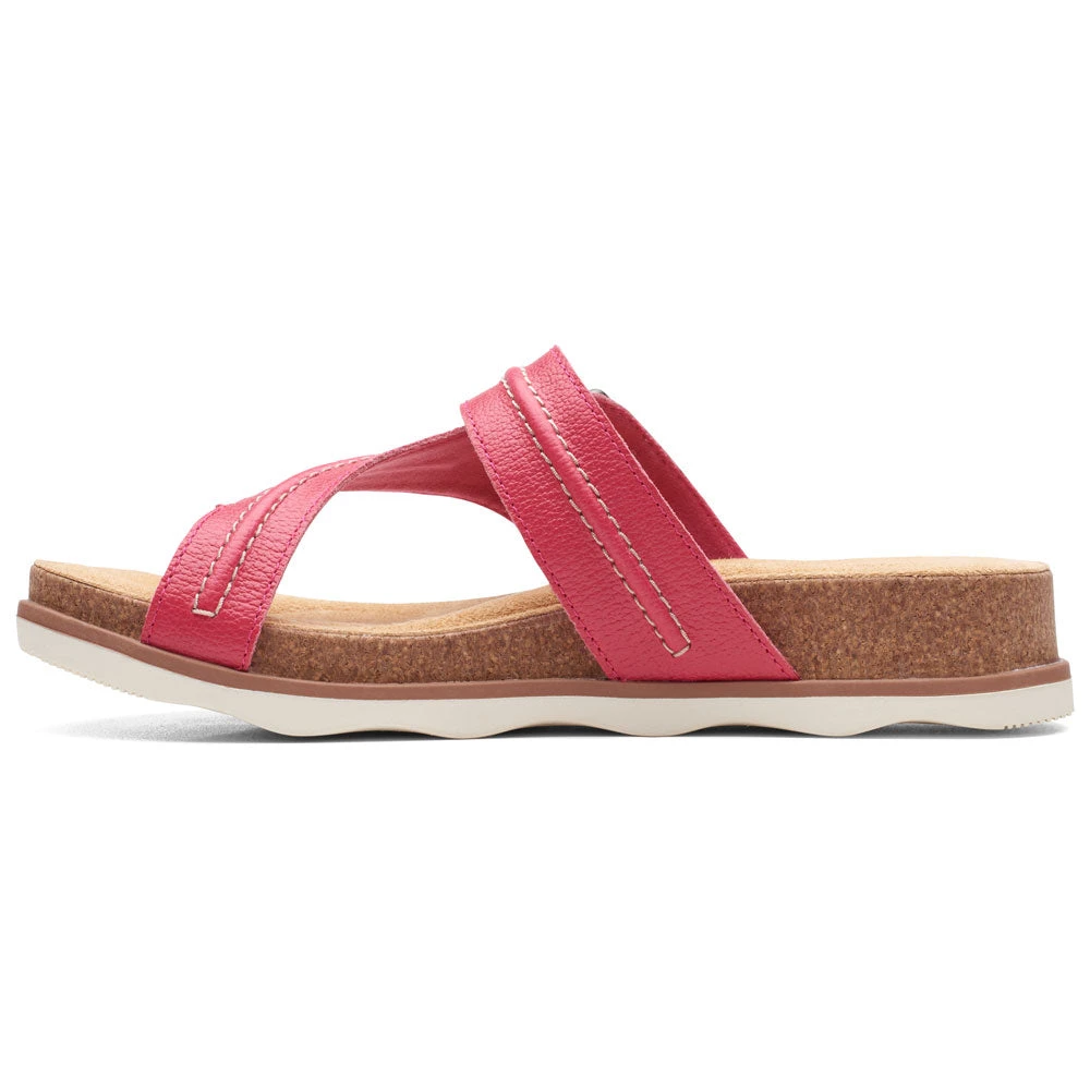 Clarks Brynn Madi Sandal Fuchsia Leather (Women's) - Image 5