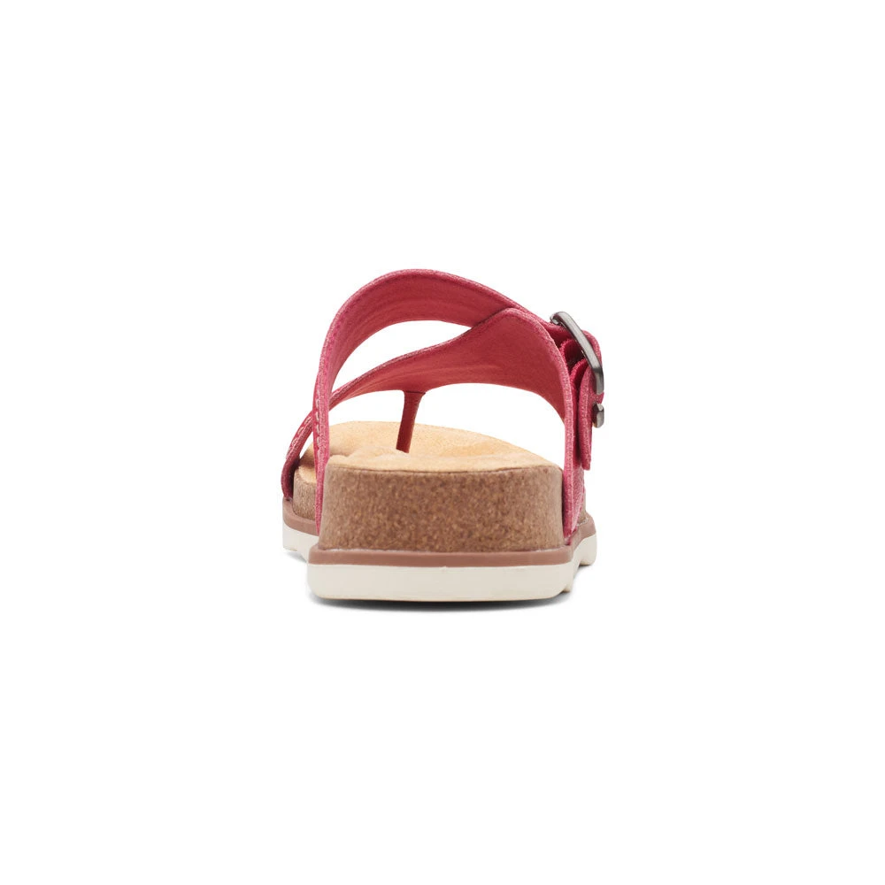 Clarks Brynn Madi Sandal Fuchsia Leather (Women's) - Image 6