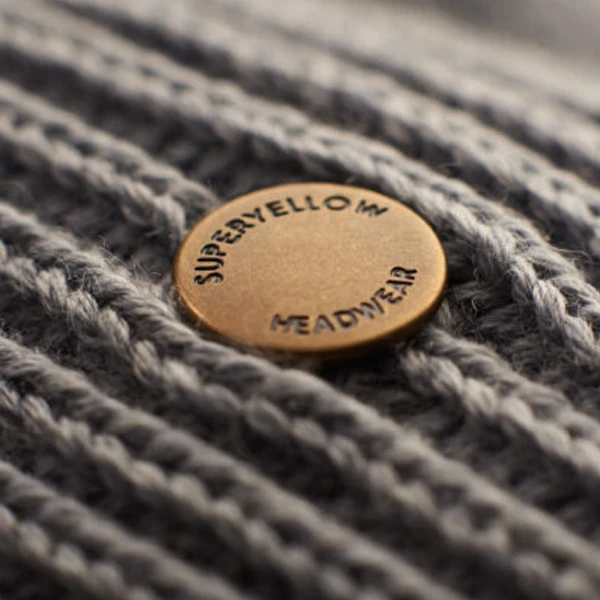 Superyellow Hannah Vanilla Merino Wool Beanie (Unisex) - Image 3