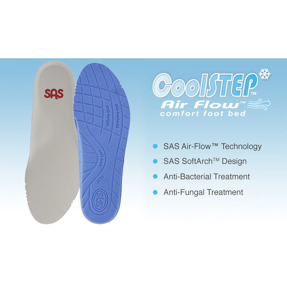 SAS Women's Cool Step Footbed 5 SAS Women's Cool Step Footbed - Image 3