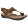 Dansko Reece Sandal Leopard (Women's) 1 Dansko Reece Sandal Leopard (Women's) -ECCO Sales Leo 1