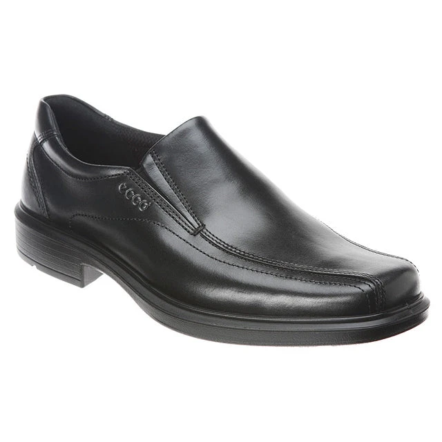 Ecco Helsinki Bike Toe Slip-On Black Leather (Men's) 3 Ecco Helsinki Bike Toe Slip-On Black Leather (Men's)