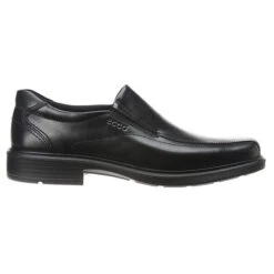 Ecco Helsinki Bike Toe Slip-On Black Leather (Men's) 11 Ecco Helsinki Bike Toe Slip-On Black Leather (Men's) -ECCO Sales MAR00216C