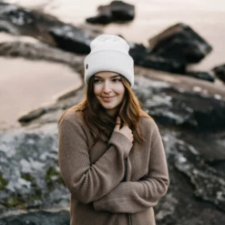 Superyellow Norden Off-White Merino Wool Beanie (Unisex) 11 Superyellow Norden Off-White Merino Wool Beanie (Unisex) -ECCO Sales Norden 4 aa9e07ca 6657 4acf b9f9 47ec30f38a77