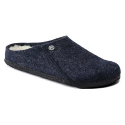Birkenstock Zermatt Wool Slipper Dark Blue (Unisex)