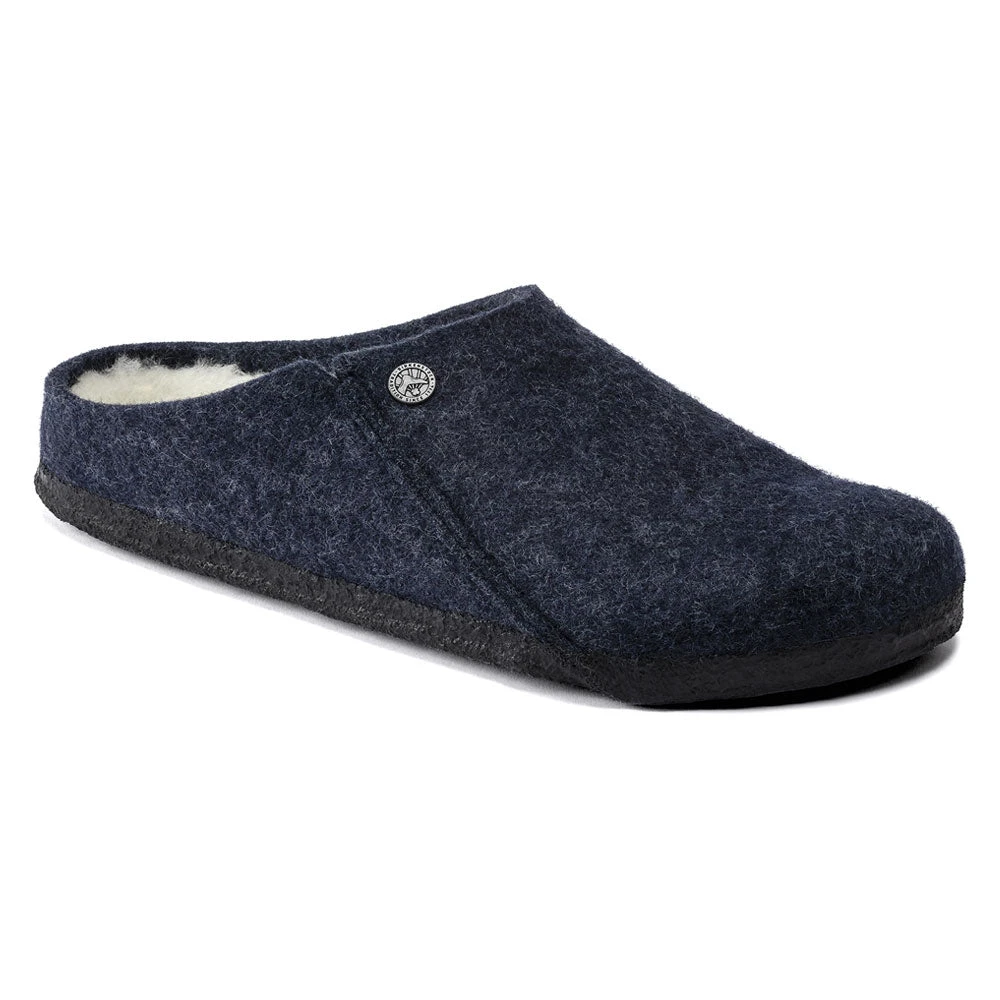 Birkenstock Zermatt Wool Slipper Dark Blue (Unisex) 3 Birkenstock Zermatt Wool Slipper Dark Blue (Unisex)