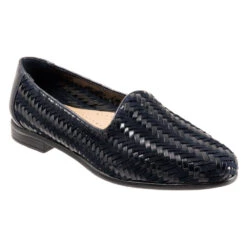 Trotters Liz III Slip-On Navy/Navy Patent (Women's)