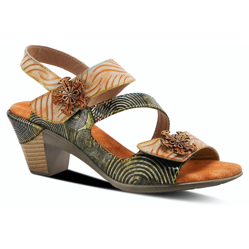 L'Artiste By Spring Step Ararine Heel Olive (Women's)