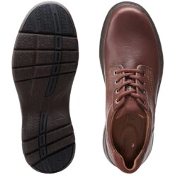 Clarks Un Brawley Pace Mahogany (Men's) -ECCO Sales PaceMah 6