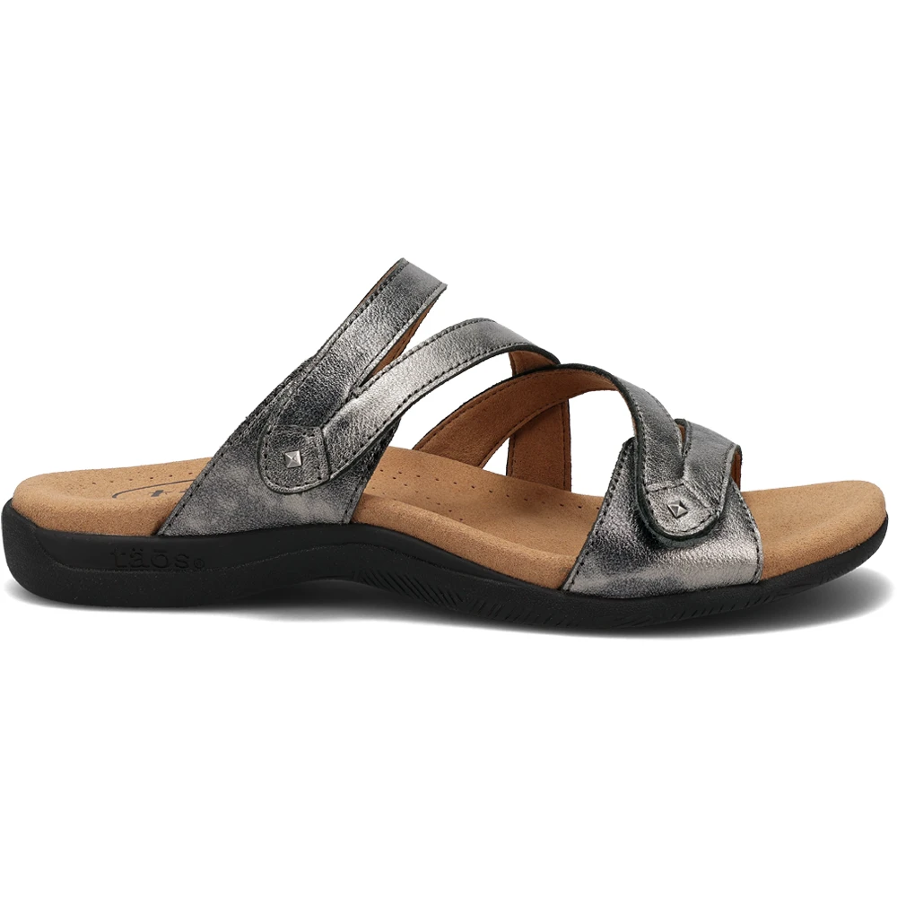 Taos Double U Sandal Pewter (Women's) - Image 3