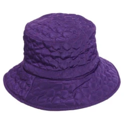 Women's Fleece Rain Hat -ECCO Sales Purp