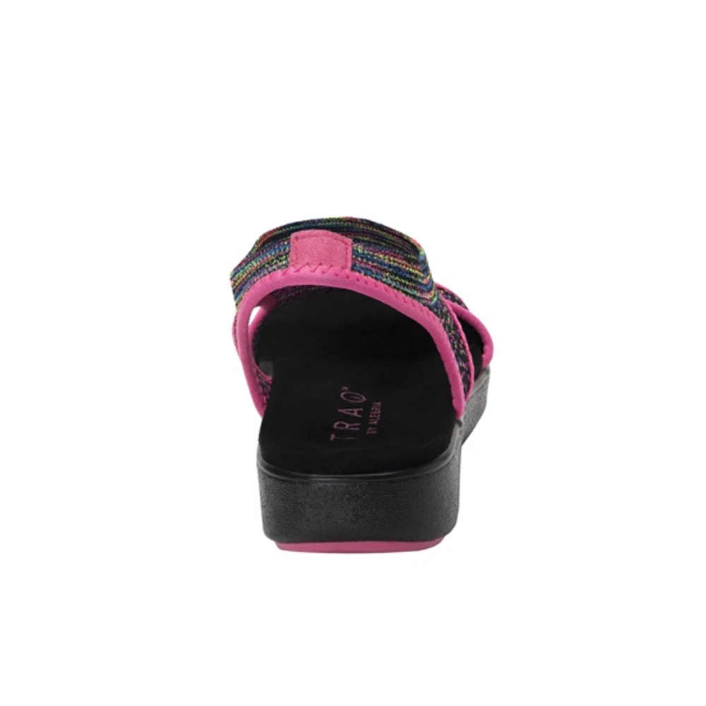 TRAQ® Alegria Qeen Funplex Pink Walking Sandal (Women's) - Image 4