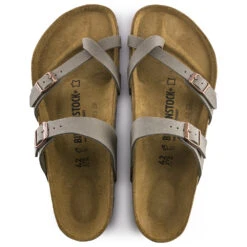 Birkenstock Mayari Soft Footbed Sandal Stone (Women's) -ECCO Sales Sto 3 990b56fc b646 4e0c 8877 4efb72723c5f