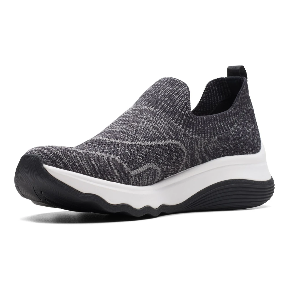 Clarks Circuit Path Black Knit Slip-On (Women's) - Image 3