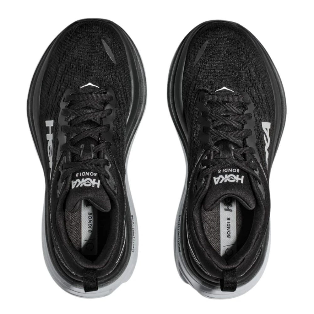 Hoka One One Hoka Bondi 8 Sneaker Black/White (Men's) - Image 2