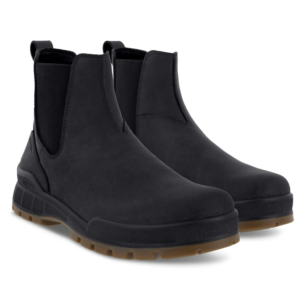 ECCO Track 25 Chelsea Black Boot (Men's) - Image 6