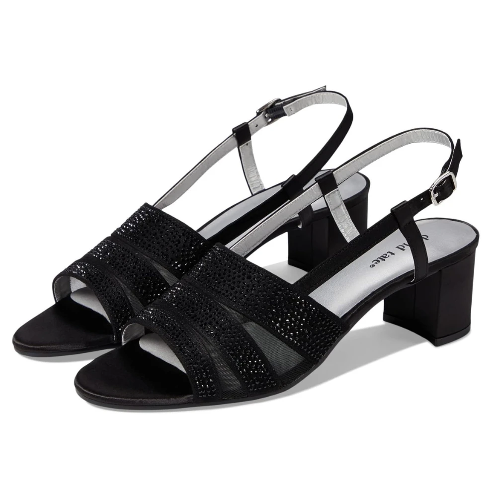 David Tate Sparkle Black Eve Dress Sandal (Women's) 4 David Tate Sparkle Black Eve Dress Sandal (Women's) - Image 2