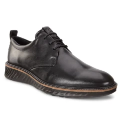 ECCO ST. 1 Hybrid Black Derby Shoe (Men's)