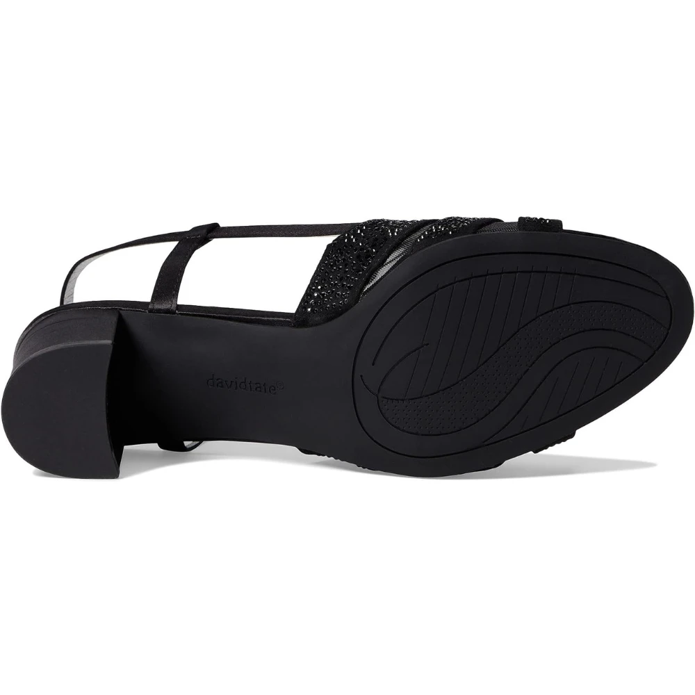 David Tate Sparkle Black Eve Dress Sandal (Women's) 7 David Tate Sparkle Black Eve Dress Sandal (Women's) - Image 5