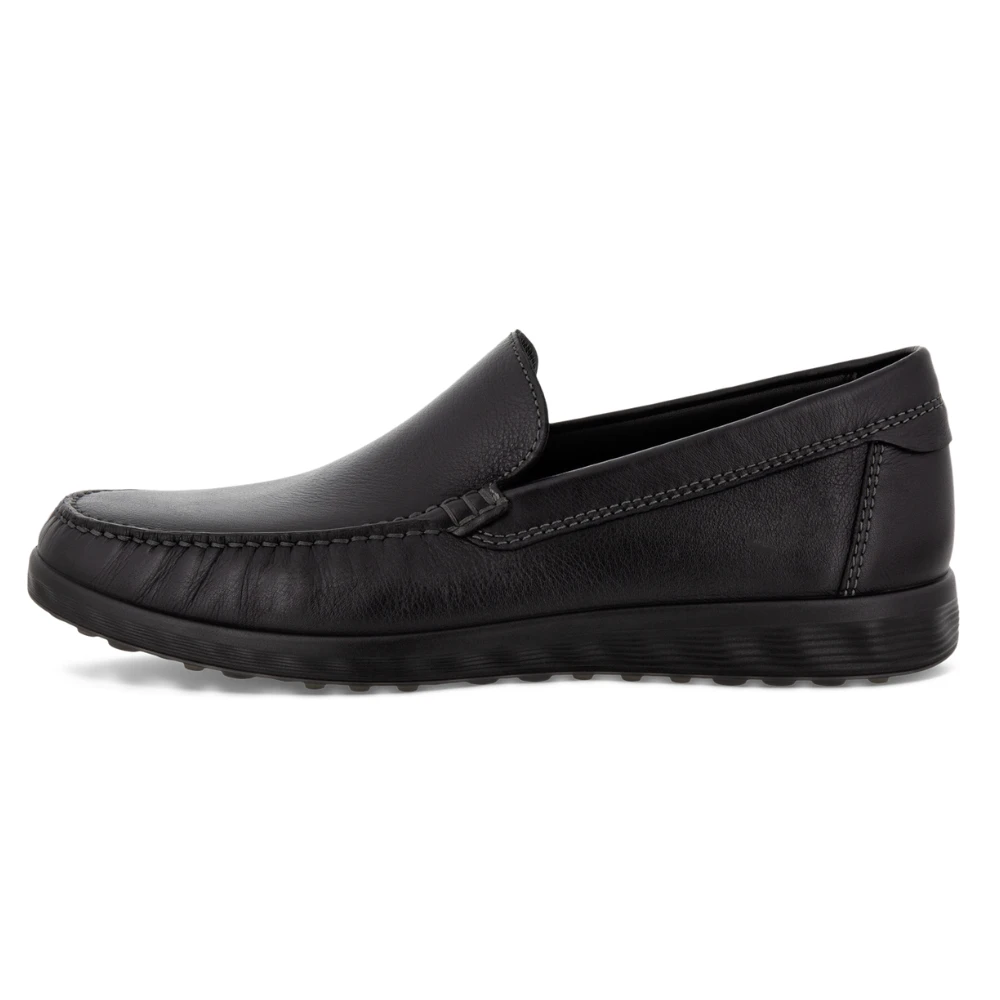 ECCO S Lite Moc Black Classic Shoe (Men's) - Image 4