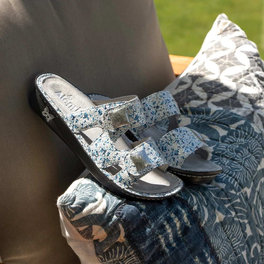 Alegria Violette Terrazzo Slide Sandal (Women's) 4 Alegria Violette Terrazzo Slide Sandal (Women's) - Image 2