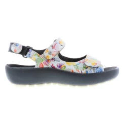 Wolky Rio Sandal Multi White Circles (Women's)