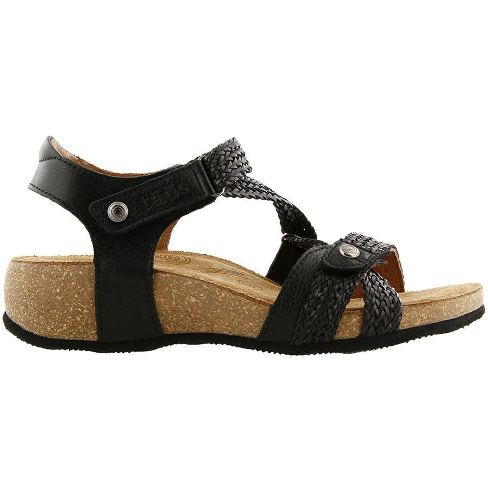 Taos Trulie Sandal Black Leather (Women's) - Image 3