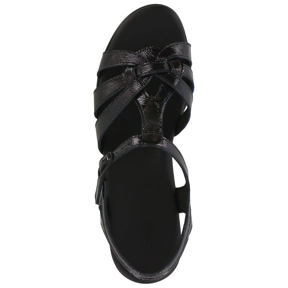 SAS Aurora Sandal Carbon Black Leather (Women's) - Image 6