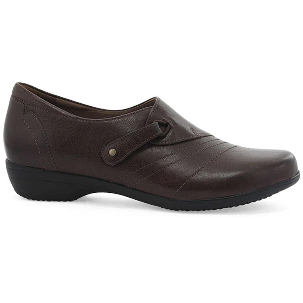 Dansko Franny Slip-On Chocolate Burnished Calf (Women's) - Image 3
