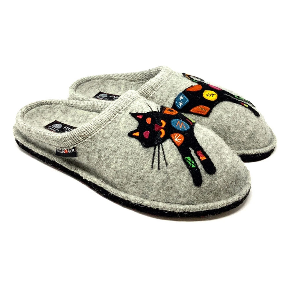 Haflinger Sassy Slipper Silver Grey (Women's) 3 Haflinger Sassy Slipper Silver Grey (Women's)