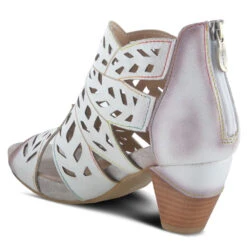 L'Artiste By Spring Step Icon Shootie Off White Leather (Women's) -ECCO Sales iconw 6